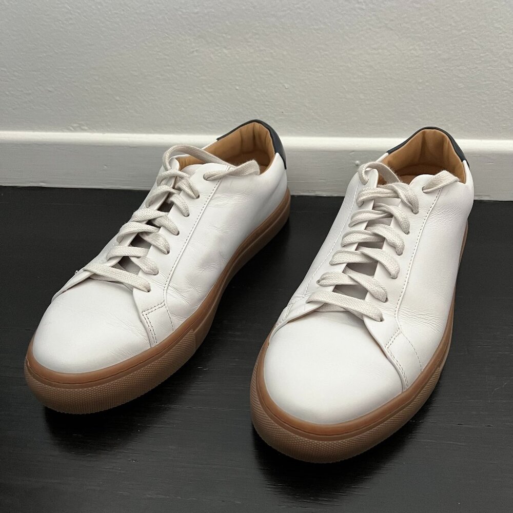 Thursday Boot Company White and Tan Sneakers